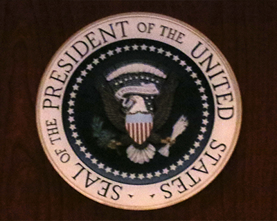 eagle seal of the president of the united states washington dc